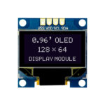 0.96 Inch OLED SSD1306 Display Module I2C 128x64 pixels