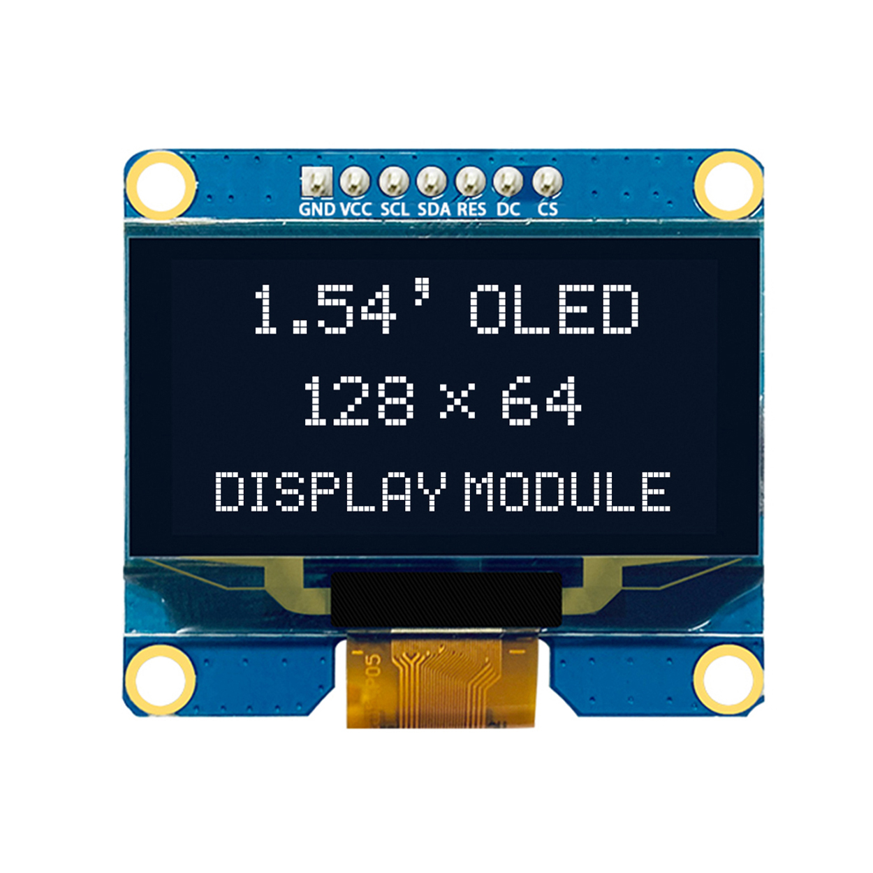 1.54 Inch OLED Module 128x64 White