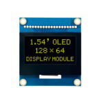 1.54 Inch OLED Module 128x64 Yellow