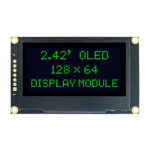 2.42 Inch 128X64 OLED Graphic Green