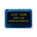 2.42 LCD Module OLED Yellow