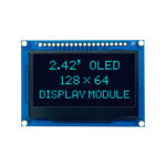 Display LCD Module 2.42 Inch Blue