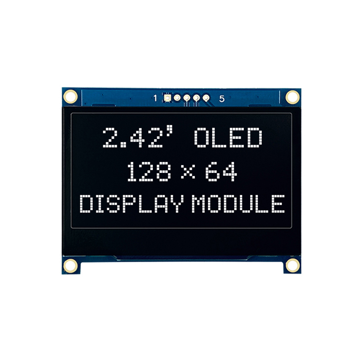 Monochrome 2.42 OLED Module White