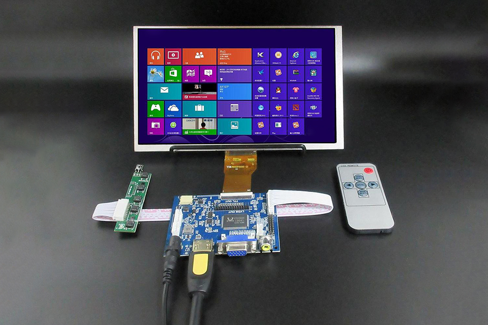 ディスプレイパネル画面用 LCD コントローラボード HDMI