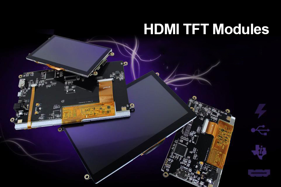 TFT LCD ディスプレイ モジュール HDMI ドライバー ボード